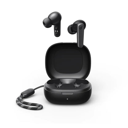 Soundcore R50i charging case open with earbuds inside